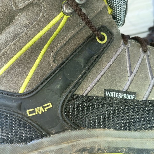 CMP Waterproof hiking shoes used, size 38, multicolor