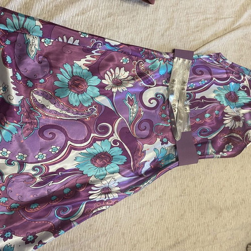 Artigli midi dress with jacket like new, purple