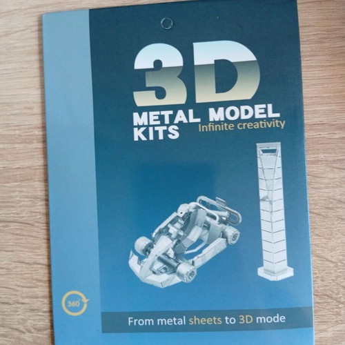 3D Metal Model Airplanes Set new, pack of 3