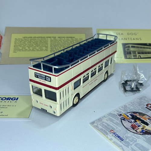 Corgi Classics 1994 Leyland Atlantean Open Top Devon General καινούργιο