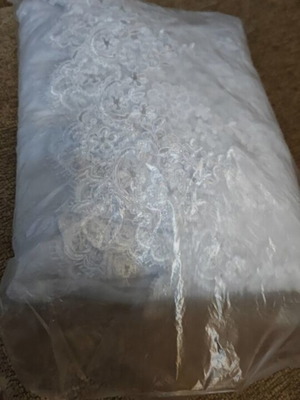 Wedding Veil 5 Meters Ivory Color Looks White New