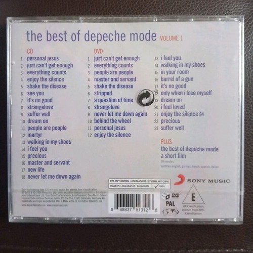 Depeche Mode CD+DVD new, electronic music