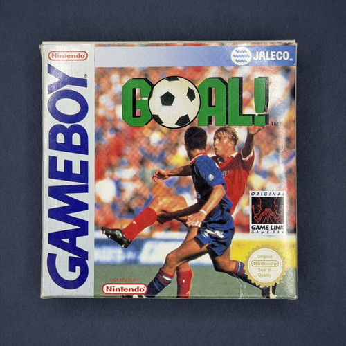 Goal! Jaleco Game Boy game complete in box, like new
