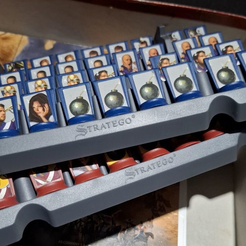 Stratego Original Deluxe board game used with missing pieces