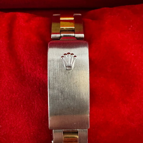 Rolex Datejust 26mm new old stock women's watch with two tone bracelet