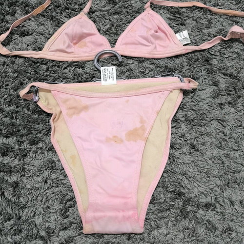 Women's bikini set light pink new size L/XL with tag