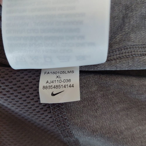 Nike Dri-Fit Women's Sleeveless Top gray XL like new