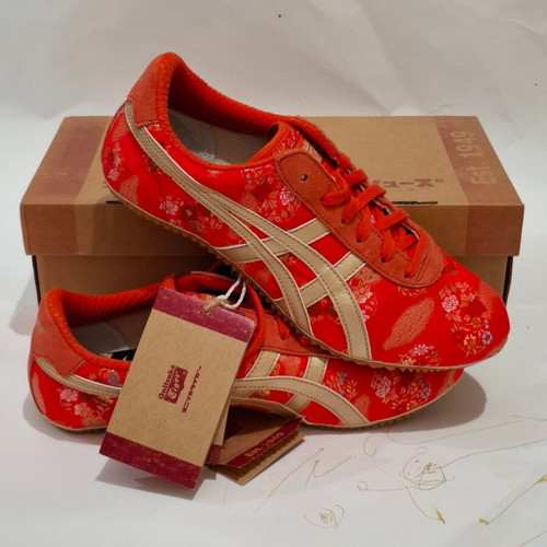 Onitsuka Tiger Mexico 66 Kimono Limited Edition sneakers new, red and gold, size 40.5 EU