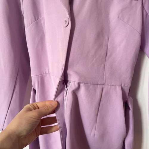 Purple one-piece shorts like new, size S