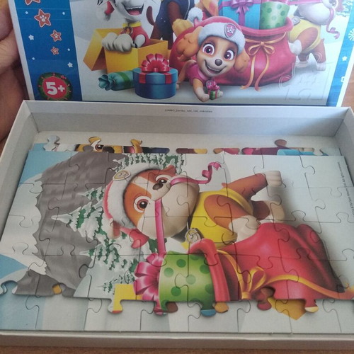 Paw Patrol puzzle 100 pieces like new