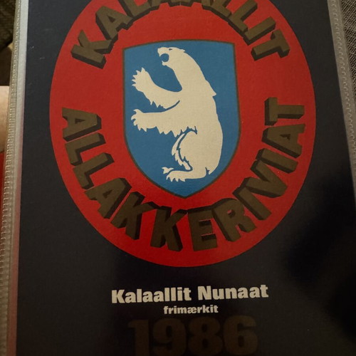 Greenland stamp booklets series 1983-1987