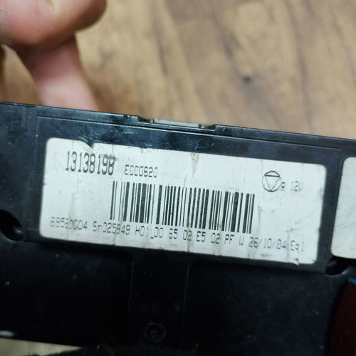 Opel Vectra C air conditioning panel used, 13131021, 13138198