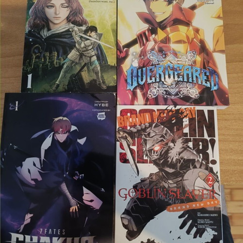 Manga and Light Novels Collection Vol. 1, various titles