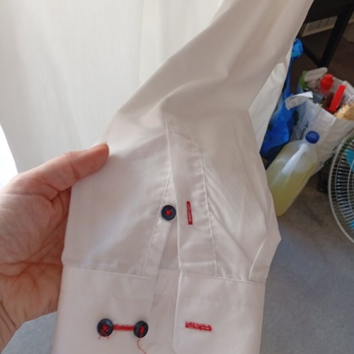 Peterson white dress shirt XXL like new
