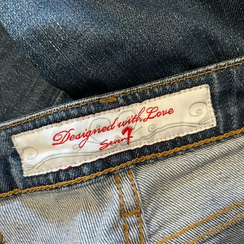 Seven7 women's jeans like new, size S 36 8, blue