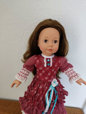 Gotz Elizabeth Doll 46cm like new with handmade clothes and shoes