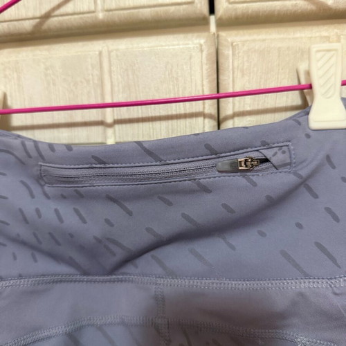 Nike women's leggings like new, grey-blue with subtle pattern
