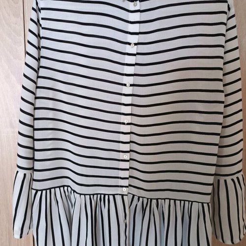 Esprit striped blouse with collar like new