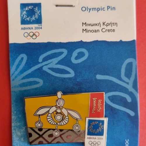 Athens 2004 Olympic pins Minoan Crete series new, set of 6