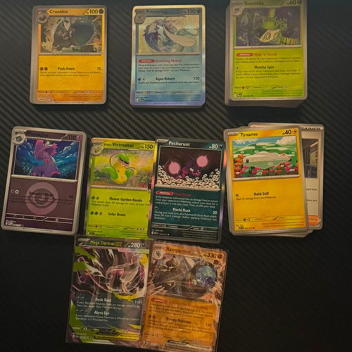 Pokemon single cards PitchBlack and Ascended Heroes set like new