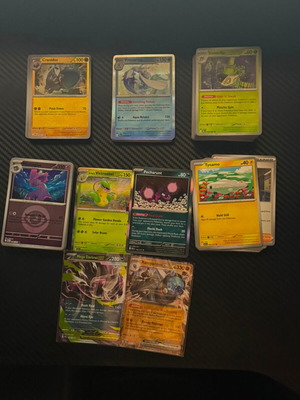 Pokemon single cards PitchBlack and Ascended Heroes set like new