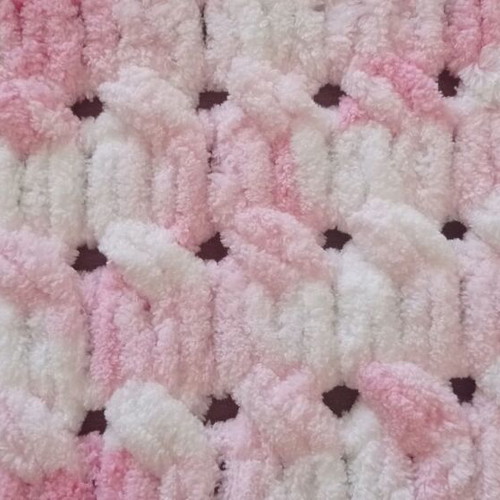 Handmade Alize Puffy double blanket made to order, hypoallergenic