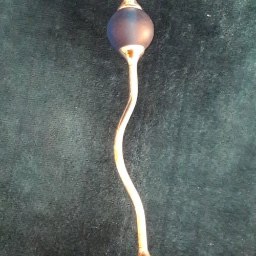 Silver-plated candlestick like new without damage