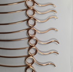 Copper Spiral Antennas for Electroculture Pack of 9 New