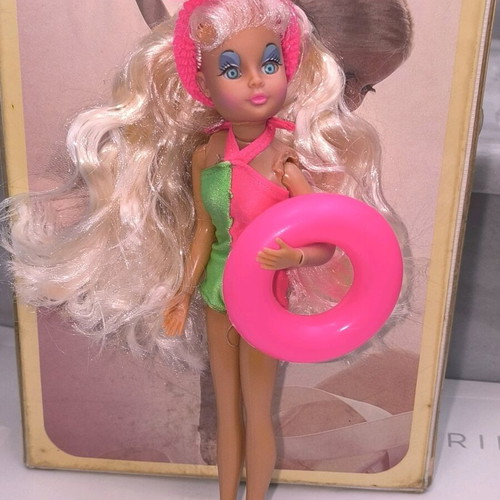 Bibibo doll used with long hair and beach swimsuit