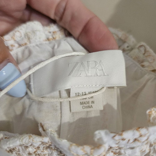 Φόρεμα Zara καινούργιο, μπεζ, μέγεθος 152 εκ για 12 ετών