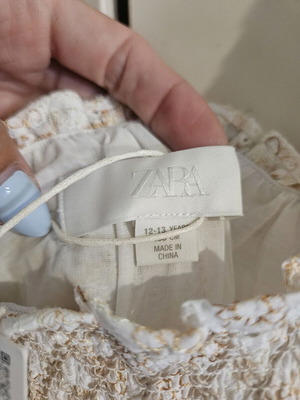 Φόρεμα Zara καινούργιο, μπεζ, μέγεθος 152 εκ για 12 ετών