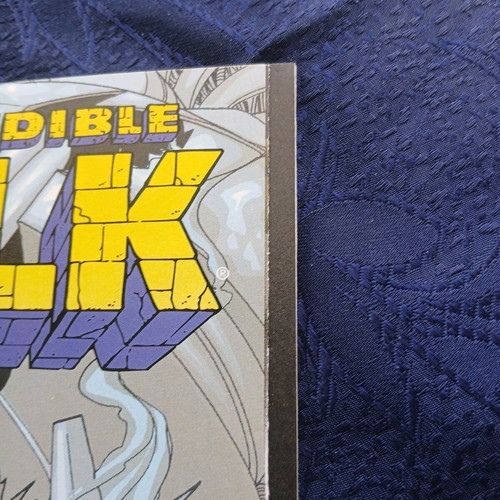 Incredible Hulk #463 used with Peter David autograph