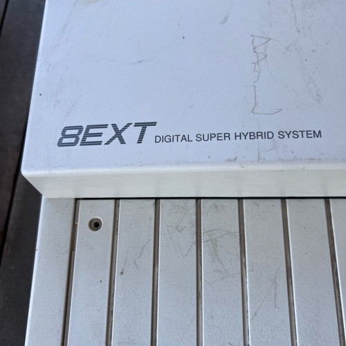 Panasonic 8EXT KX-TD1232CE telephone system used