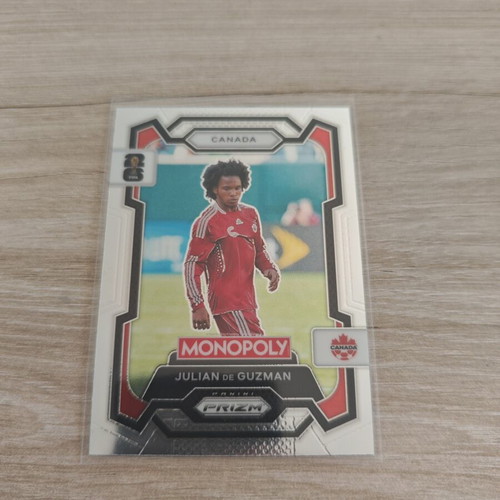 Julian de Guzman 2026 Panini Monopoly Prizm FIFA World Cup card like new