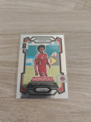 Julian de Guzman 2026 Panini Monopoly Prizm FIFA World Cup κάρτα σαν καινούργια
