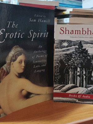 The Erotic Spirit by Sam Hamill used, English