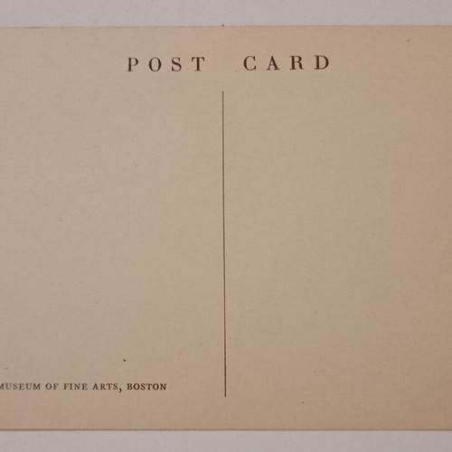 Postcard "Neos Pou Tragouda Me Synodeia Lyras" used, black and white