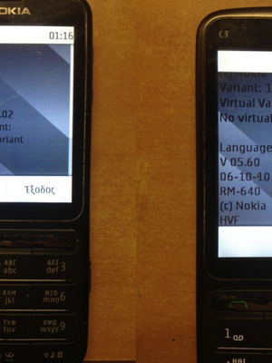 Nokia C3-01 Touch and Type used, gray