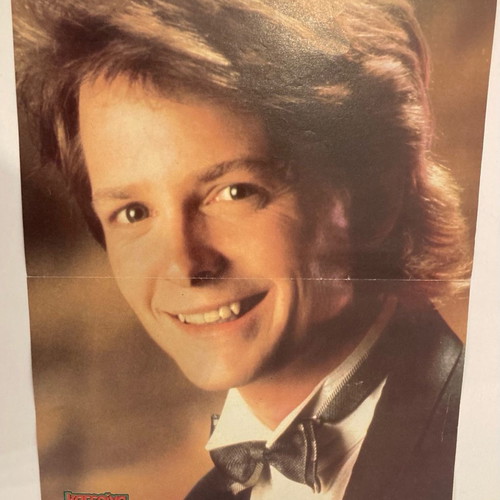 A-ha - Michael J Fox Poster insert from Katerina magazine In good condition Price 5 Euro