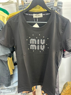 Miu Miu women's T-shirt, cotton, sizes S-XL