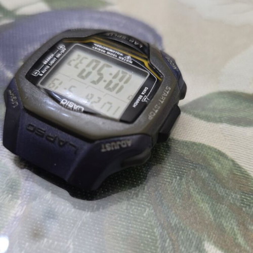 Casio WS-110H Lap 50 watch used with new battery