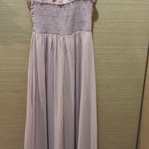 Formal dress no L like new, light dusty pink color