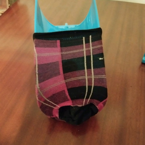 Sock aid patent like new for easy sock putting without bending