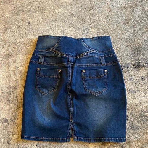 Vintage denim skirt like new, blue, size M