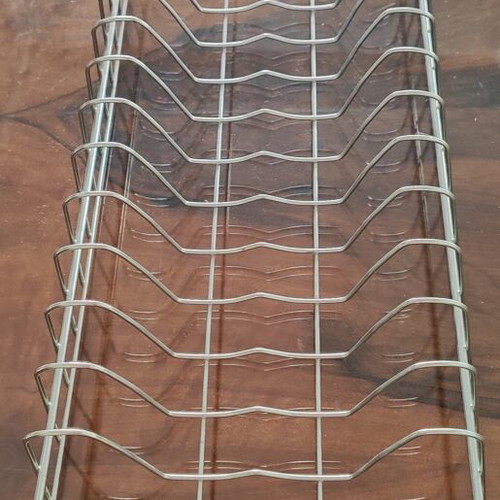 Metal cabinet plate rack, 90cm