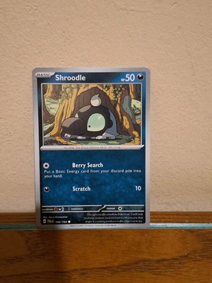 Pokemon Card Shroodle new