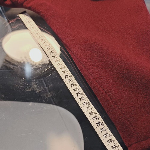 Luisa Spagnoli vintage coat used, burgundy size S