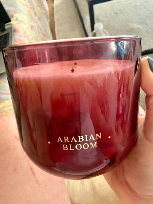 Αρωματικό κερί Zara Home Arabian Bloom 400γρ σαν καινούργιο