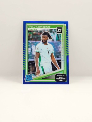 Panini Donruss Optic Road to World Cup Tolu Arokodare RC 2025-26 нова