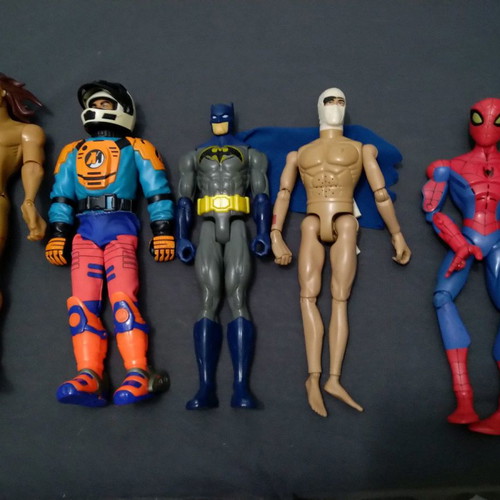 Comic figures, various figures lot offer